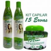 Kit Terapia Capilar - 15 Ervas